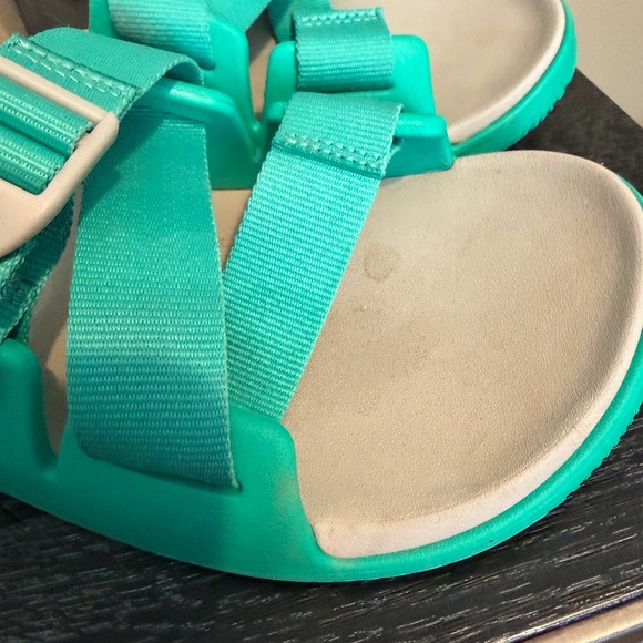 Chaco Turquoise Sandals for Women - Picture 2 of 11